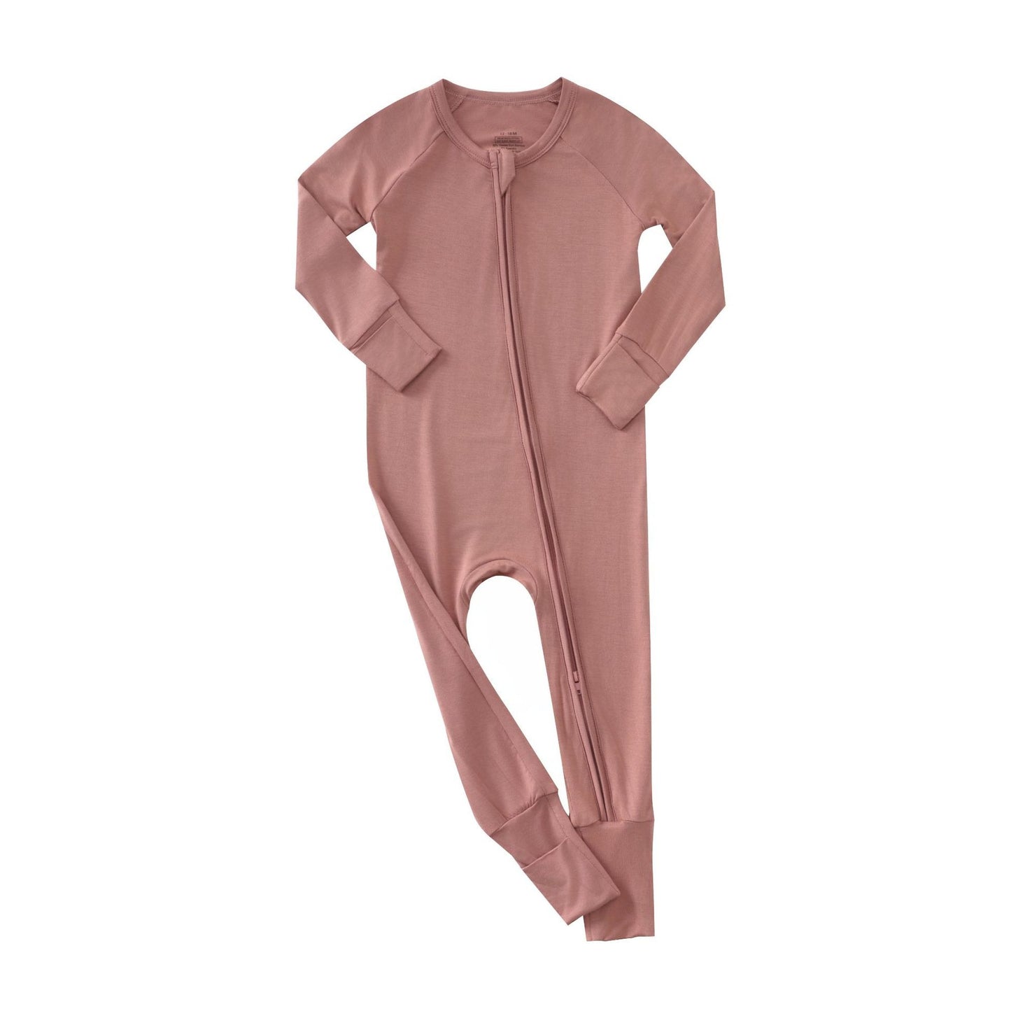 solid color bamboo baby jammies