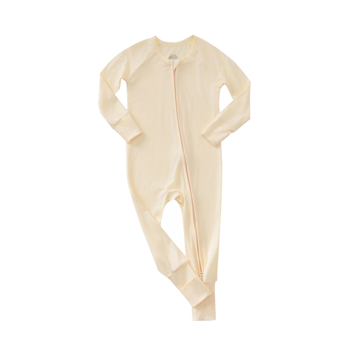 solid color bamboo baby jammies