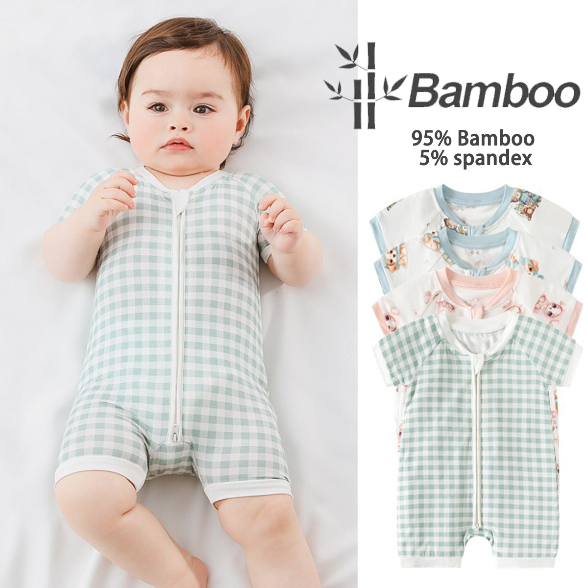 Bamboo toddler romper