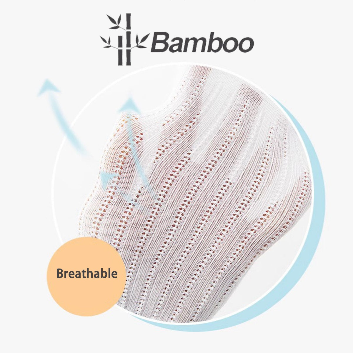 Bamboo fiber children's and baby socks