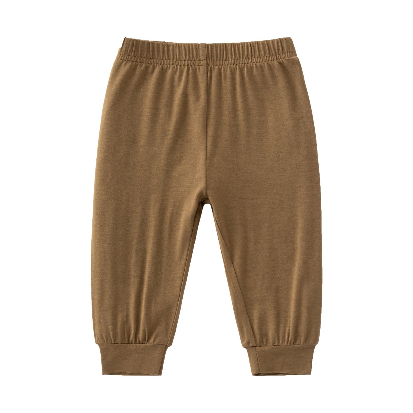 Bamboo-joint cotton trousers for infants and toddlers