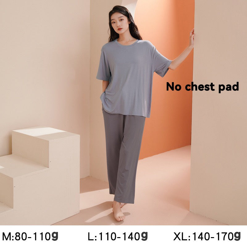 Modal maternity sleepwear with pad trousers set