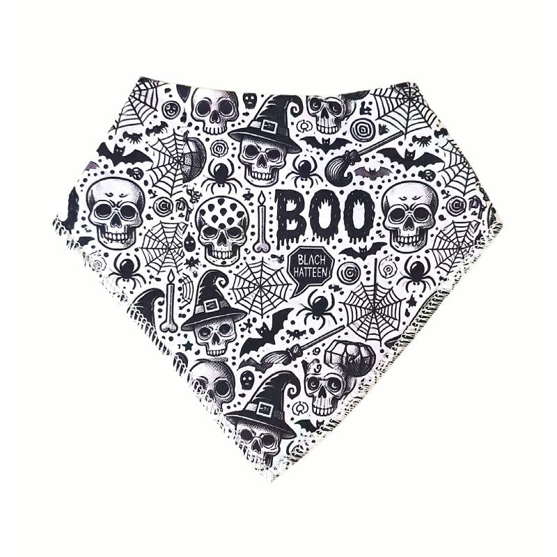 Halloweenbaby cotton bib