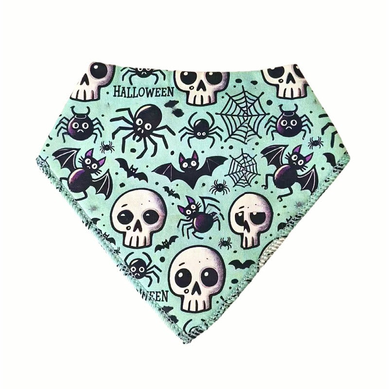 Halloweenbaby cotton bib