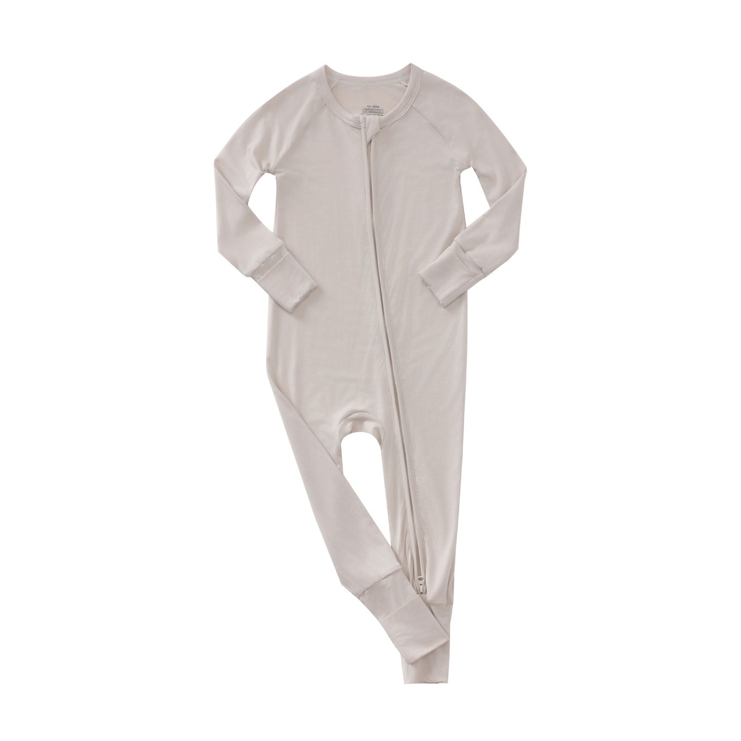 solid color bamboo baby jammies
