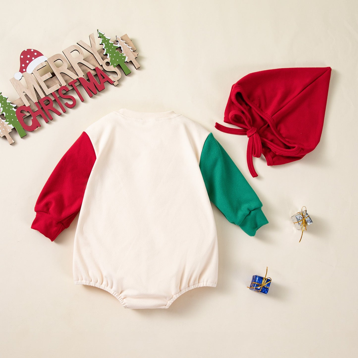 Baby Christmas Bodysuit set