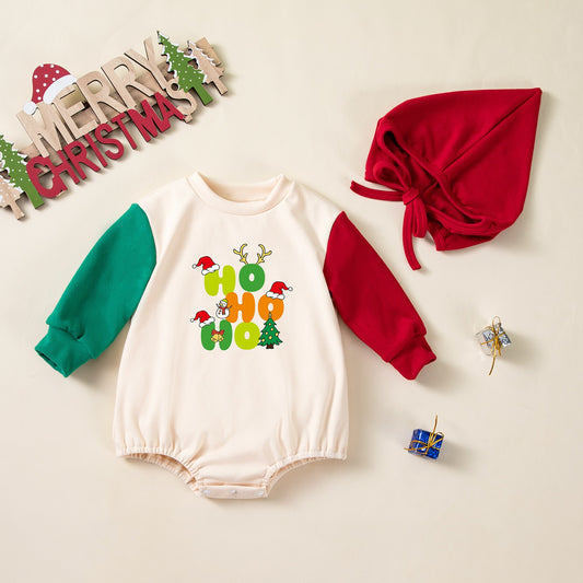 Baby Christmas Bodysuit set