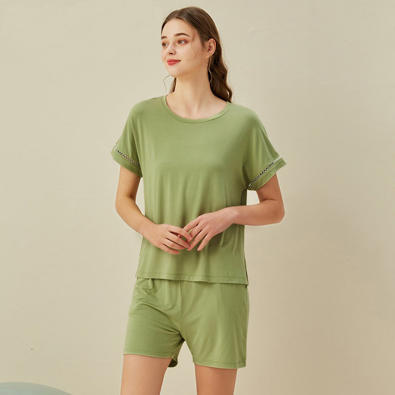 Bamboo Short Sleeve Pajama Set