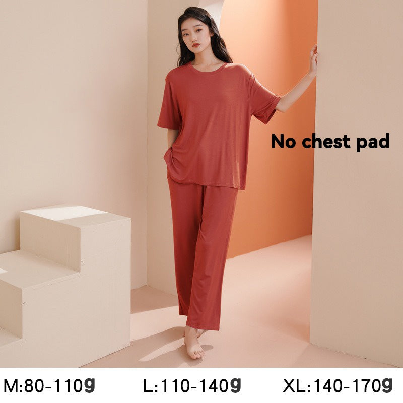 Modal maternity sleepwear with pad trousers set